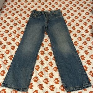 Cinch Boys' White Label Medium Wash Regular Fit Straight Leg Jeans 12 regular